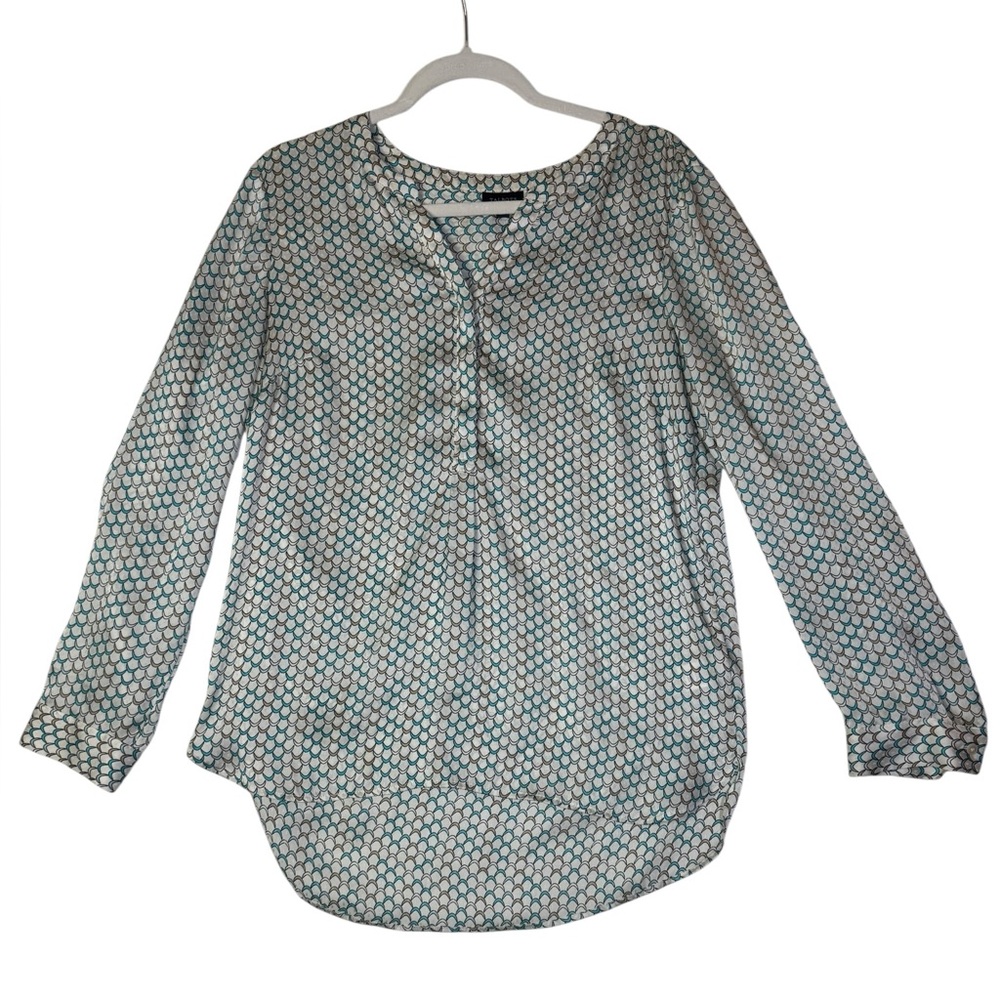 Talbots Geometric‎ Print Blouse | Size M